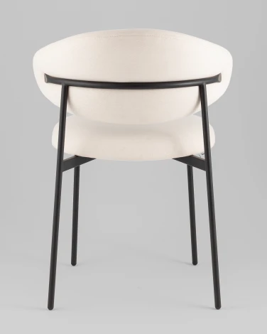 Стул Evan велюр молочный Stool Group УТ000042347