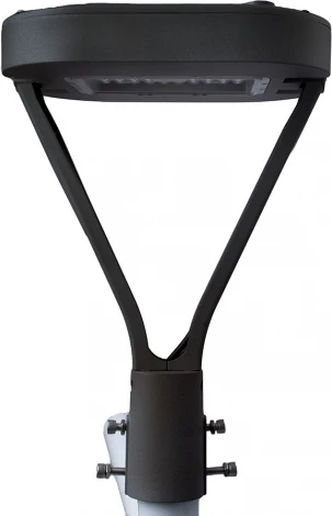 Уличный консольный светильник светодиодный Feron SP7030 48758 50W 6000lm 4000K, черный (220V, IP65)