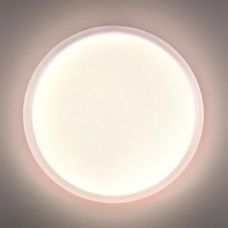 Настенно-потолочный светильник Sonex Jolly 7774/DLN пластик/белый "зв. небо" LED 48Вт 3000/4000/6000К (для детской, 220V, круглые, звездное небо, IP43)