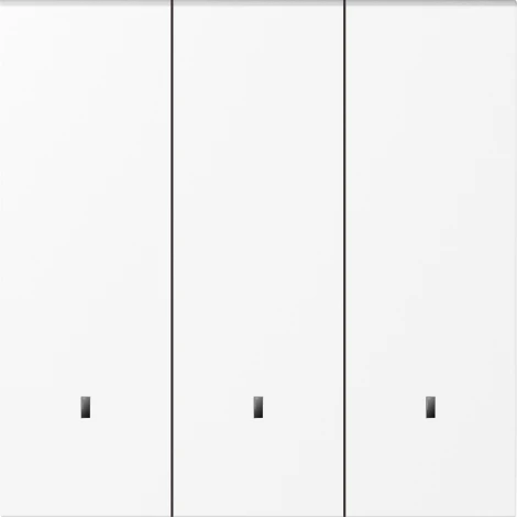 Клавиша 3-я с подсветкой, глянцевый белый Donel S08 DS28303