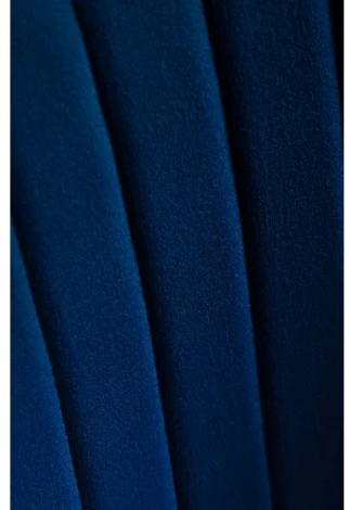 Стул Woodville на металлокаркасе Gabi dark blue / black / gold 15349