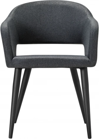 Кресло R-Home Oscar тёмно-серый/черный