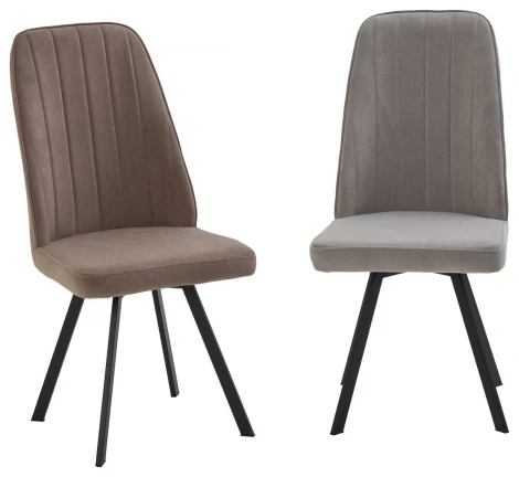 Стул ПРОВАНС 360 град. поворот. цвет B5 Капучино, велюр / черный каркас M-City 64733