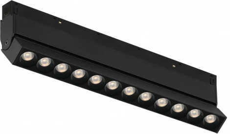 Трековый магнитный светильник Downlight 48V iLedex Vision48/22 4822-003-L236-12W-38DG-4000K-BK