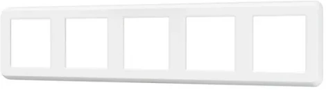 Рамка пластиковая FRM-VERSA-PL-5-WH (Arlight) 045190