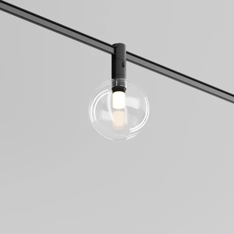 Трековый светильник магнитный 3W 48V Maytoni Bubble TR205-1-3W3K-B (LED, шар)