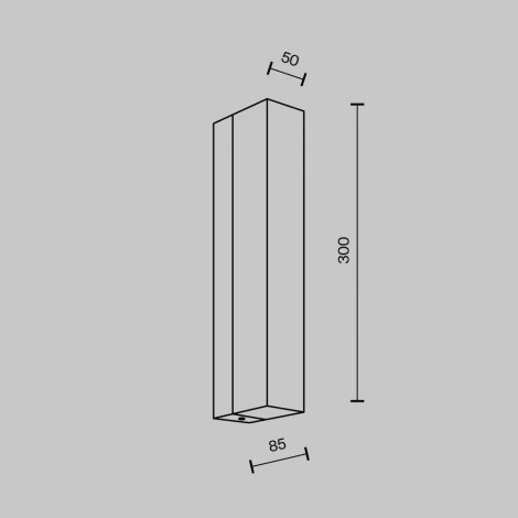 Бра светодиодное Modelux MODESTYLE MS.102.300 AB
