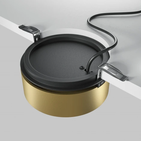 Встраиваемый светильник Maytoni Onda DL024-18W3K-BMG (LED, 220V)