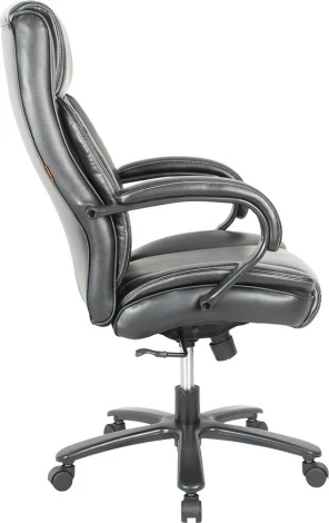 Компьютерное кресло CHAIRMAN CH400 (Металл,Кожа,Экокожа/Черный)