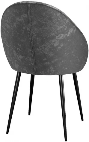 Стул DikLine 234 поворотный, M14 серый, ножки черные арт.00-00076172