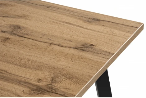 Обеденная группа Notta Эделин темно-серый / дуб вотан / черный матовый 524321