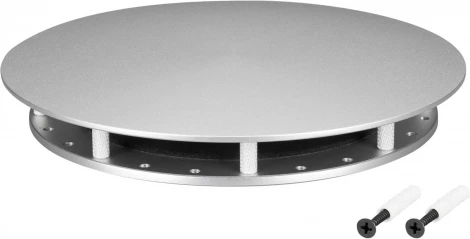 Крепление MonLIGHT-BASE-ROUND-D18-L Silver (Arlight, Металл) 046090