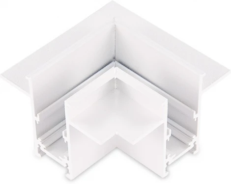 L-образный угол-соединитель для встраиваемого шинопровода Donolux SPACE-Track system L corner InW (48V)