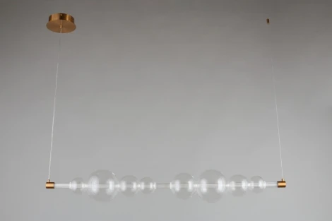 Подвесной светильник Omnilux Abbazia OML-65903-08 (LED, 220V, на тросе, шарики)