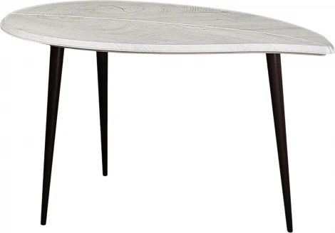 Стол журнальный BeautyStyle 28 дуб дымчатый/черный Mebelik арт.009009