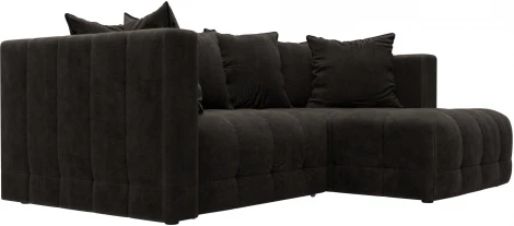 Диван угловой Лига-052 НПБ угол универсальный Лига Диванов (Велюр) арт.128812