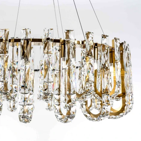 Подвесная люстра хрустальная Modelux MODELUX ML.6621.19 BS
