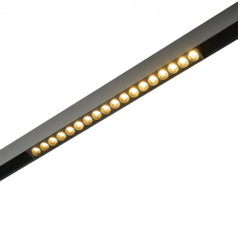 Трековый линейный светодиодный светильник Downlight магнитный MyFar FlowPoint MT0211-18W3K-B (48V)