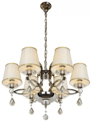 Подвесная люстра iLamp Cento P7505-6 nic (220V, на цепи)