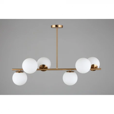 Потолочная люстра на штанге Omnilux Avetrana OML-66627-06 (220V, шарики)