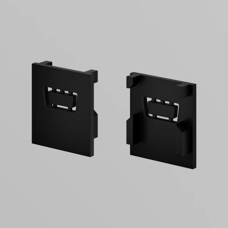 Комплект заглушек уличных для алюминиевого профиля Maytoni Exility IP O-TR002-EC