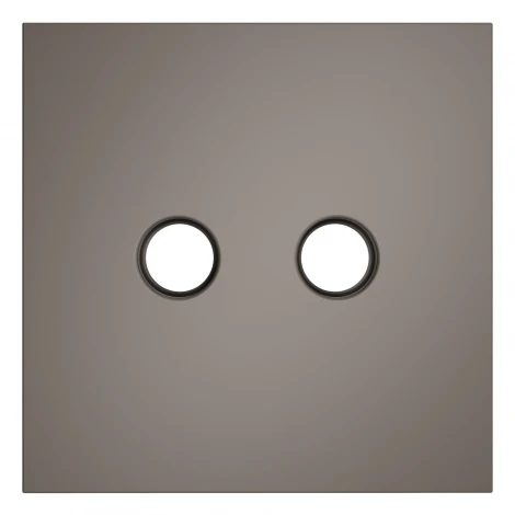 Накладка для розетки телевизионной оконечной TV+SAT (капучино) Voltum S70 VLS001614