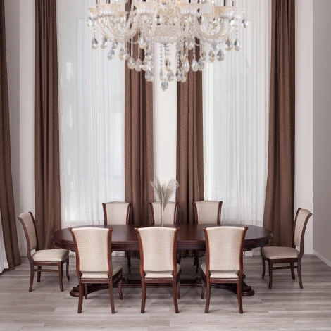 Обеденный стул Tetchair VERSAL (Бук/Коричневый)