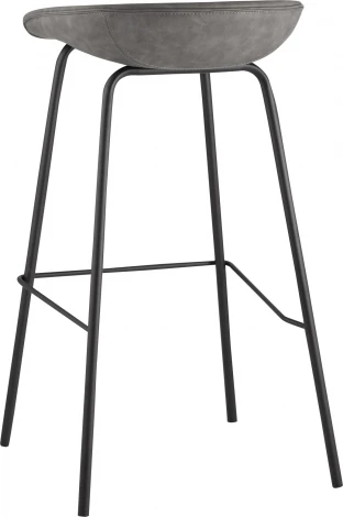 Стул барный Beetle Lite PU серый 2 шт Stool Group (арт.УТ000038317)