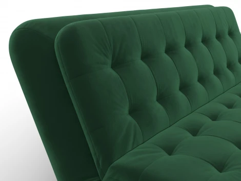 Диван-книжка Лига-123 (Металл,ЛДСП,Брус,Доска,Велюр/Зеленый) Лига Диванов 137617