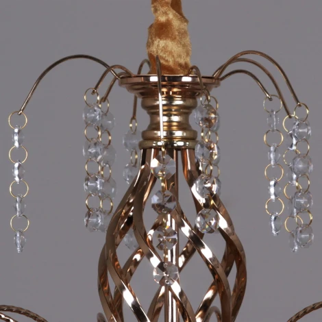 Подвесная люстра Reluce 02348-0.4-03 FGD+CL (220V, на цепи)