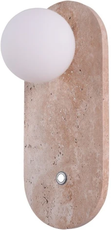 Настенный светильник Divinare Milano 5406/49 AP-1 (220V, выключатель, шар)