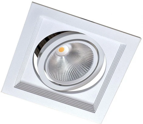 Встраиваемый светильник Donolux Atom DL18893/01 White SQ (LED, 220V, IP22)