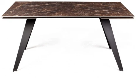 Стол раскладной Grant (160+80), мрамор испанская керамика черный Top Concept 2000000000602