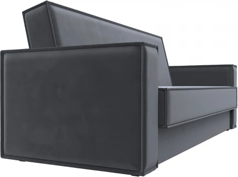 Диван-книжка Куба (Серый/Велюр) Лига Диванов арт.122043