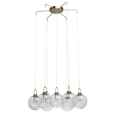 Подвесной светильник DeMarkt Крайс 657011307 (LED, 220V, на проводе, шарики, паук)