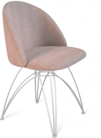 Стул SHT-ST35/S112 розовый десерт/хром лак Sheffilton 6745343301