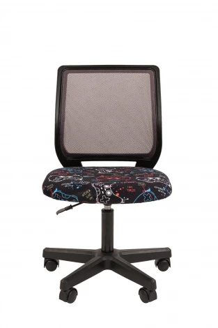 Кресло Chairman Kids 112 Россия ткань GAME/TW-01 черный пластик