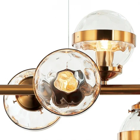 Подвесной светильник Stilfort Sogno 2134/05/09P (220V, на тросе, шарики, молекулы)