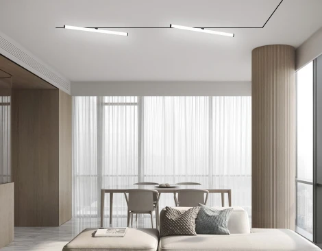 Трековый светильник магнитный светодиодный 3CCT 3000K-6000K 20W 48V Ambrella Track System GL2375