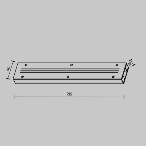 Монтажный инструмент Elasity черный Maytoni Accessories for tracks Elasity TRA160TCC-S
