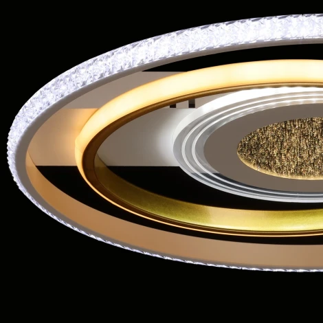 Потолочный светильник круглый De City Оскар 510014301 (регулировка яркости, LED, 220V, пульт управления)