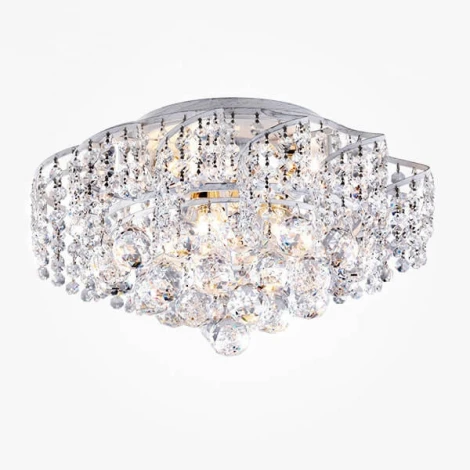 Потолочная люстра Eurosvet Charm 16017/6 белый с серебром