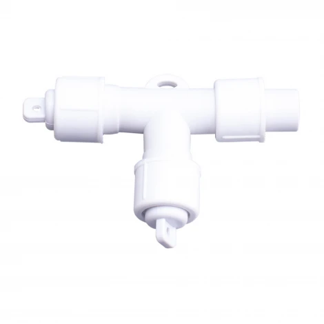 Соединитель для гирлянд серии F90RPO Т-образный 1 вход-2 выхода белый Uniel UTC-F90 Y3 WHITE