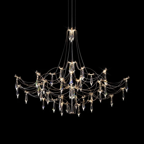 Подвесная люстра светодиодная Loft It Mira 10588/800 Silver Asfour