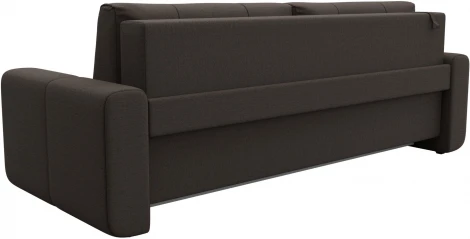 Диван прямой Лига-031 (Коричневый/Рогожка) Лига Диванов арт.122655