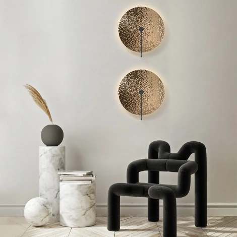 Бра Maytoni Mare MOD305WL-01B (220V, круглые)