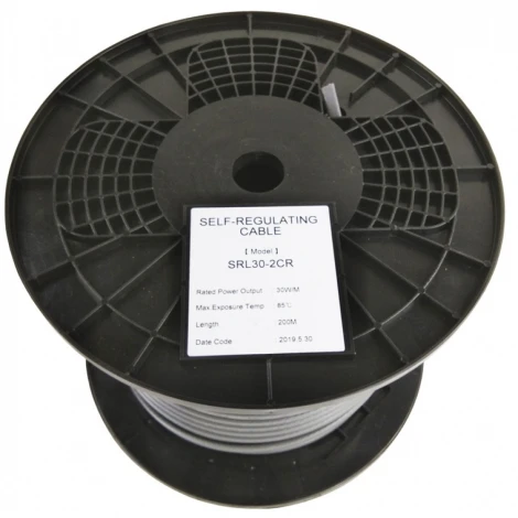 Саморегулирующийся греющий кабель EASTEC SRL 30-2 CR (экранированный)