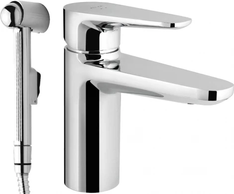 Смеситель Am.Pm Inspire F5004000 для раковины с гигиеническим душем