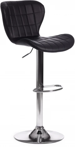 Стул барный AVIONIC (mod. KY712A) Tetchair (Черный,Хром).