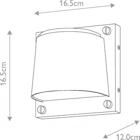 Настенный уличный светильник Hinkley HK-SCOUT-PHB (220V, IP44)